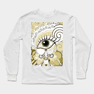 Eye Spy Lime Long Sleeve T-Shirt